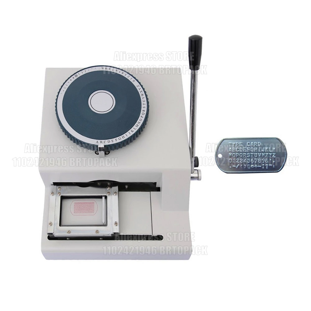 Free Shipping! Guarantee 100% New 52d Pet Tag Embosser,manual Dog Tag  Embosser Machine ,steel Embossed Machine 52characters - Hand Tool Sets -  AliExpress
