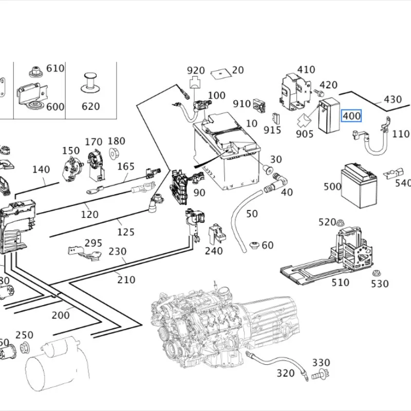 N000000004039 12V 1.2Ah for Mercedes ML R S C E Class S300/350/400 C200 E200/260