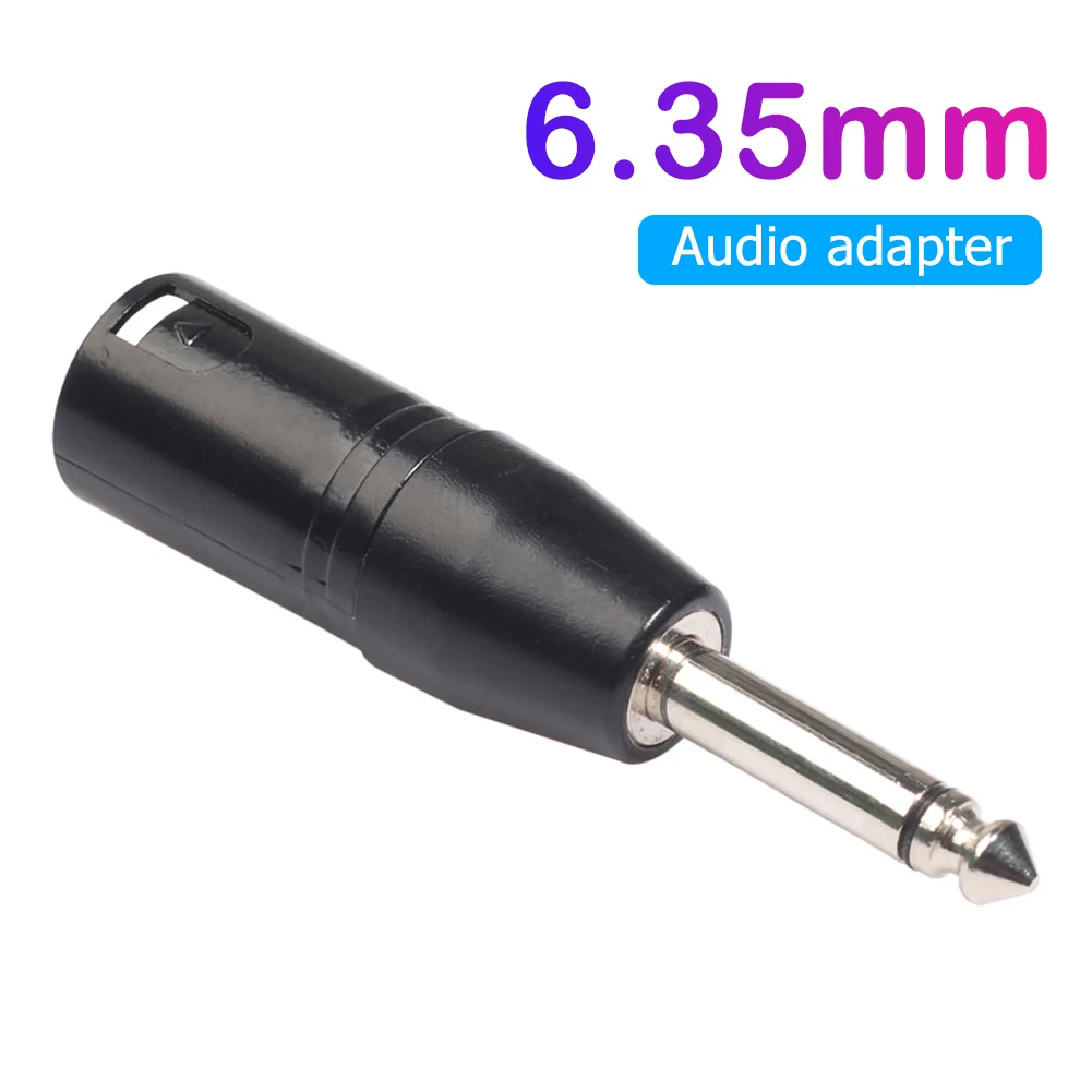 XLR 3  -6.35mm   ÷,    Ŀ 