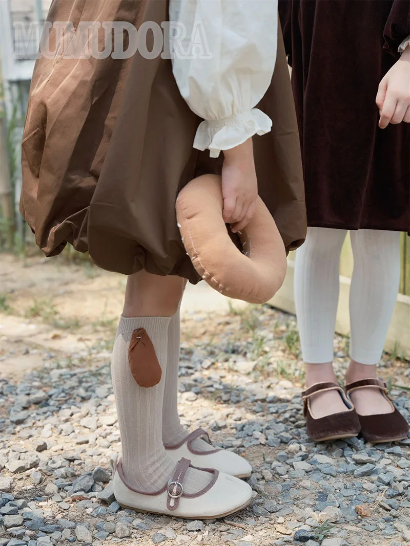 girls stacking socks cute dog ears mid-tube autumn and winter new Korean version accesorios bebe 13 S87d5978f90b44bf69c0afc3040f3f53fq