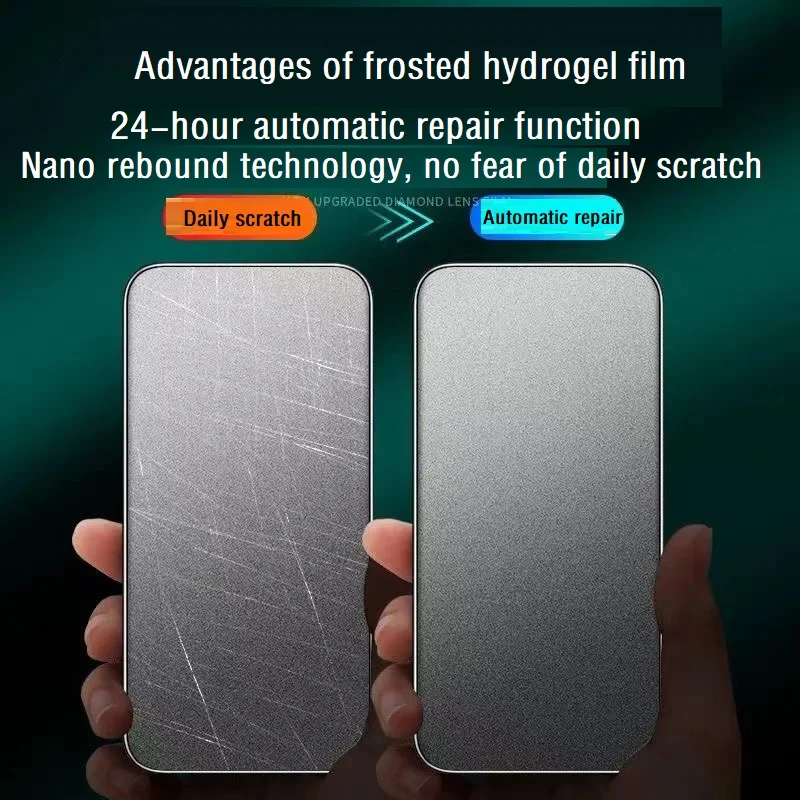 Matte Hydrogel Film For iPhone 13 12 11 Pro MAX Screen Protectors For iPhone 11 13 Mini X XR XS Max 6 6S 7 8 Plus SE 2020 12 Pro iphone 12 pro camera protector