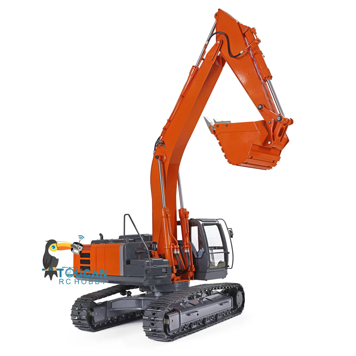 RTR JZM 1/12 ZA 360 H3 Hydraulic Metal RC Excavator Construction Vehicle Finished DIY Model Birthday Gifts for Adult THZH1249 2