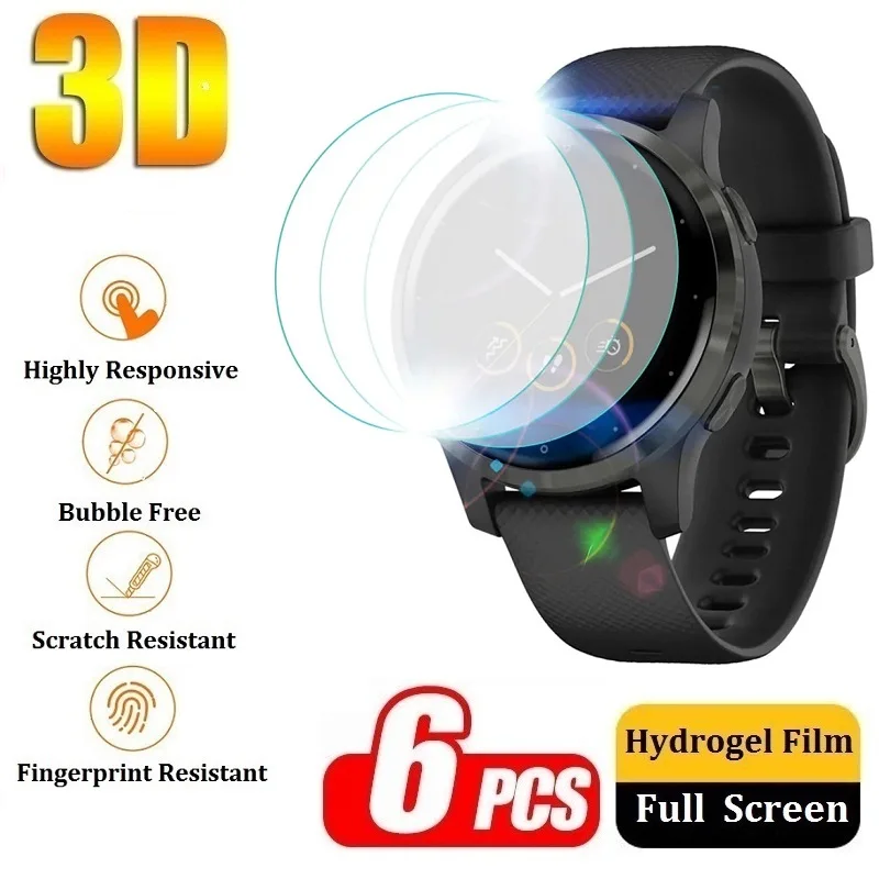 Pellicola Protettiva Per Garmin Vivoactive 5 4S 4 3 Proteggi Schermo Per Garmin Vivoactive 3 4 4S 5 Accessori Per Orologi