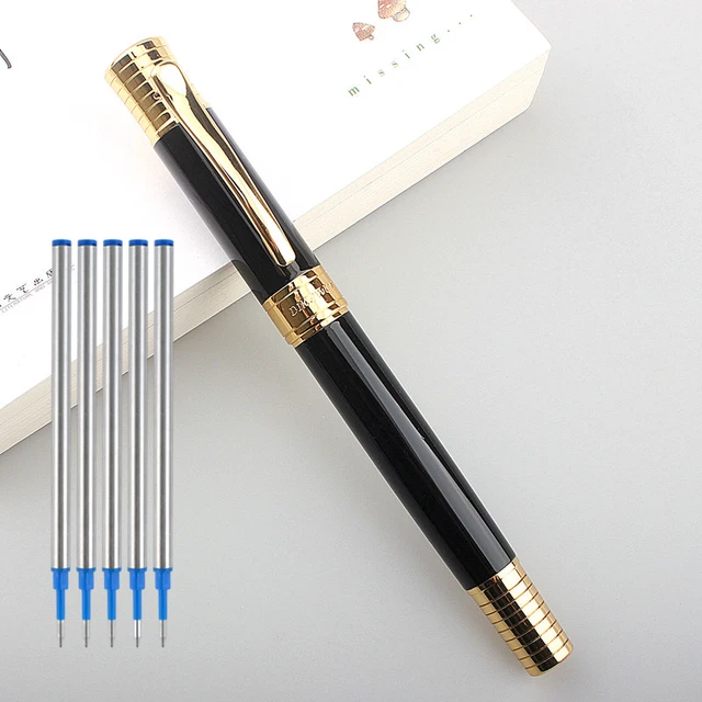 Luxury Fountain Pen 126 High Quality Metal Inking Pens for Office School  Supplies Stationary Pens for Writing - AliExpress