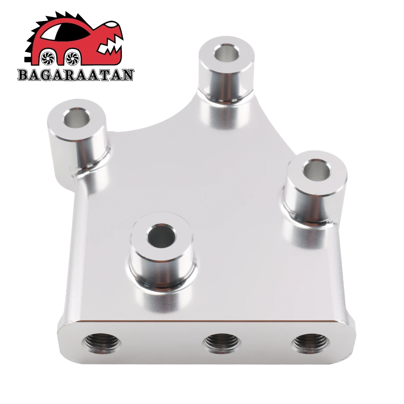 Engine Side Mounting Bracket T6061 Billet Aluminum For Honda Civic Type R FK8 17-21 Accord 18-21 K20C1 K20C4 Engine