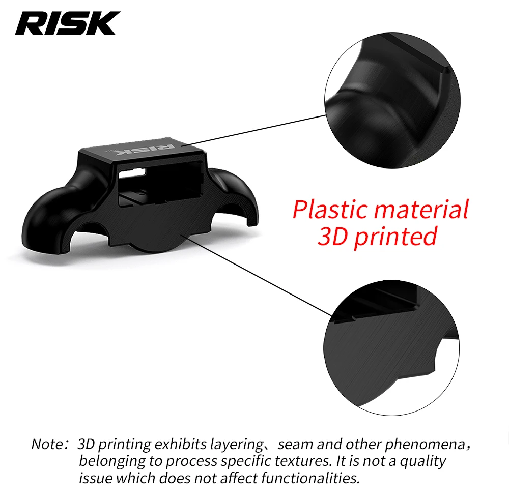 RISK Fahrrad-Smart-Trainer-Pufferfußplatten Rocker-Basisplatte Ständer Tennisballfüße für X2 / X2 MAX / XX PRO – Detail 9