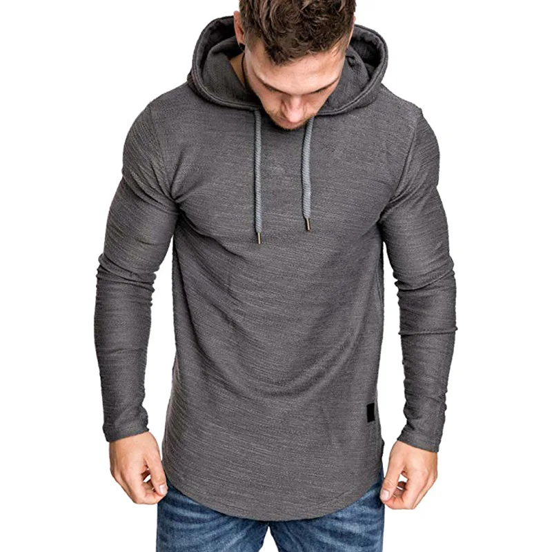 Spring and Autumn Street Fashion Casual Men's Hooded Sports Shirt Hooded Casual Loose Thin Coat