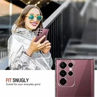 Clear Thick Shockproof Case For Samsung Galaxy S26 Ultra Transparent Case S26 edge Cover S 26 Plus Soft TPU Cases - Image 4