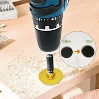 M14 diamant chanfrein maïs foret trou élargi biseauté outils de meulage 50mm pour granit marbre carreaux pierre coupe cône sculpter 4