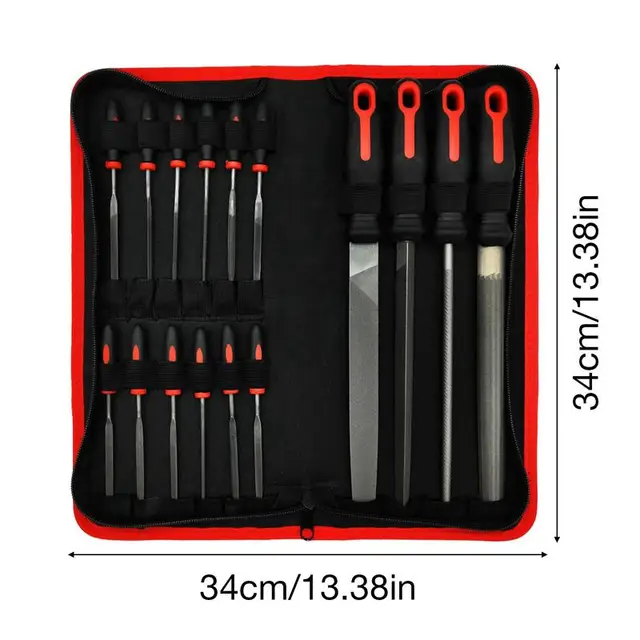 20Db Kézi Üveg Kőfém Tartós Kézműves Szerszám Gyémánt Faragott Tároló Táska Ékszerkészítés Tű Fájlkészlet Professzionális Hobbi - Image 6