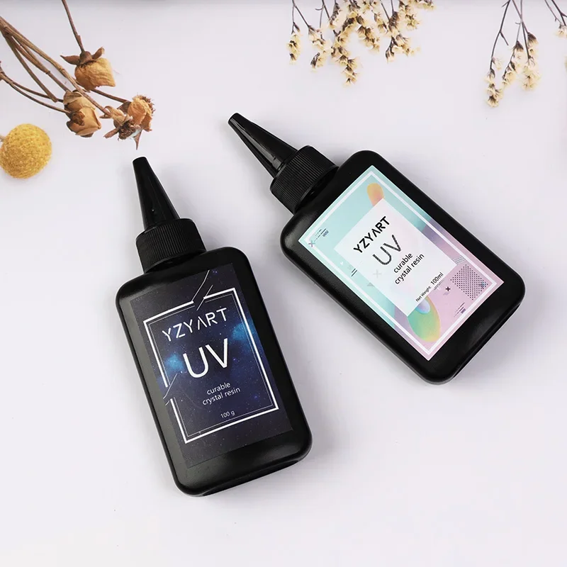 YZYART UV Resin Hard Ultraviolet Curing Resin jewelry making