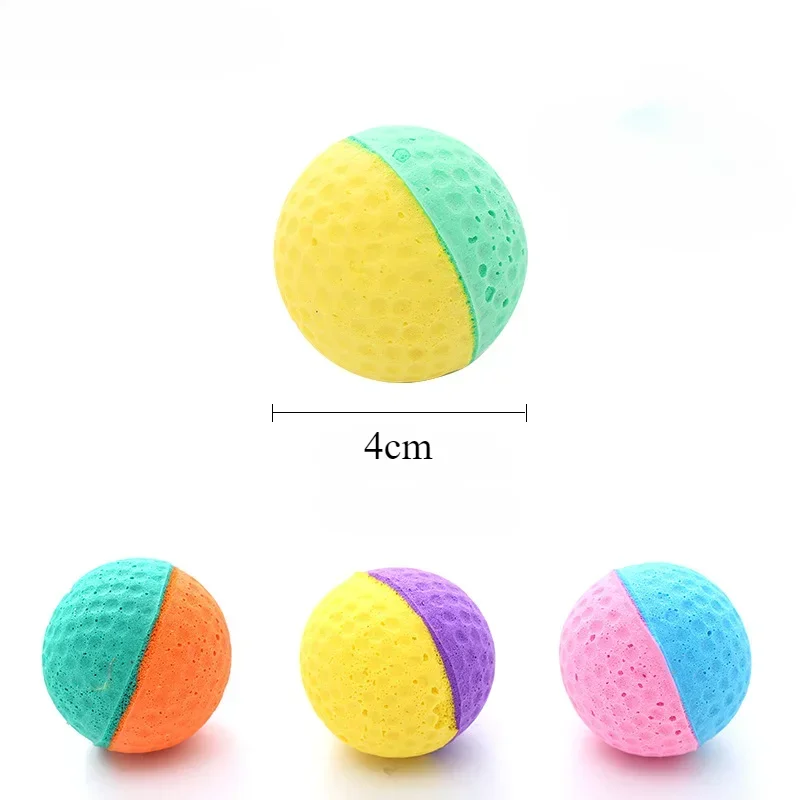 Palline In Lattice Per Gatti – 10 Pezzi Colorati Elastici Da Mordere E Inseguire