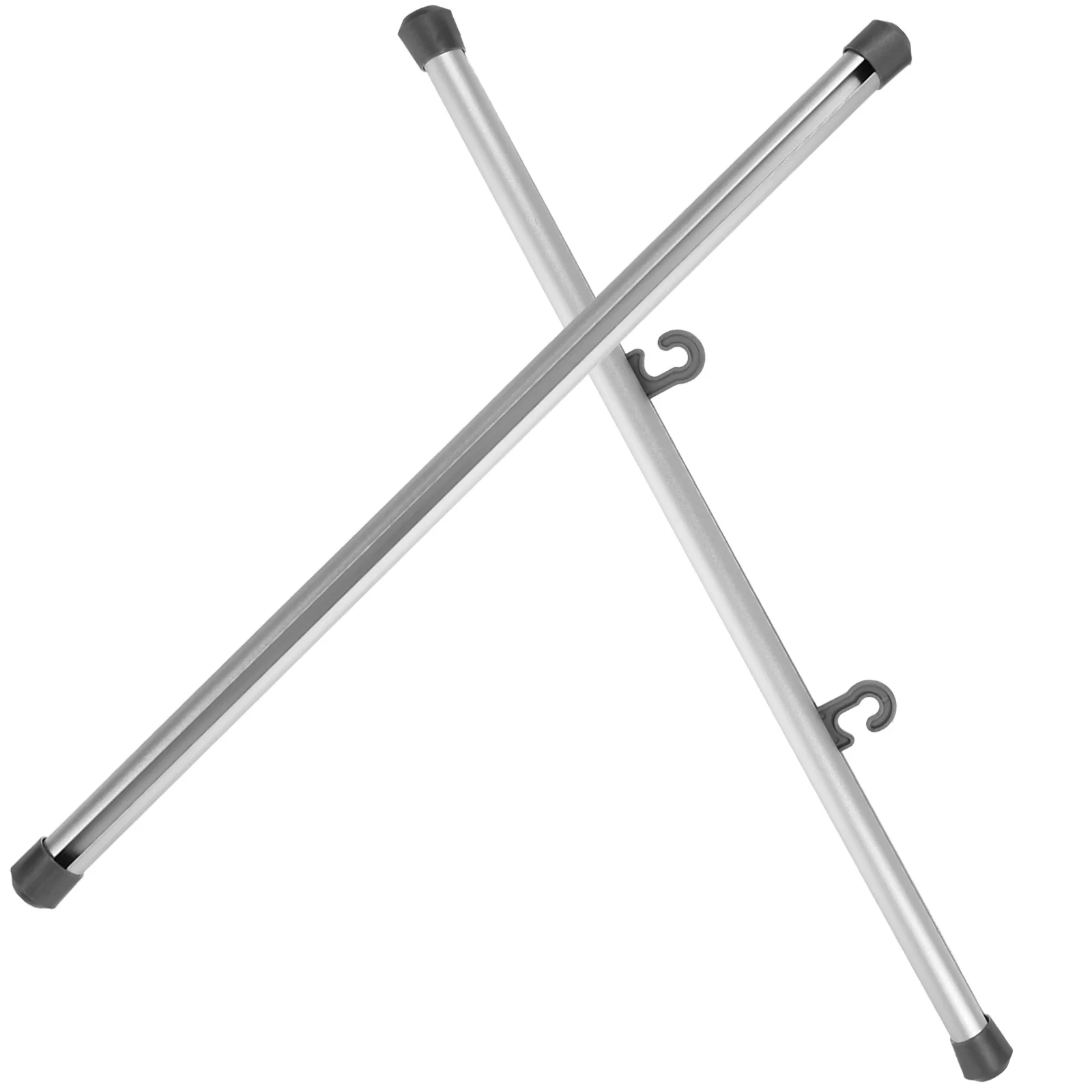 2 Pcs Wall Scroll Hanger Hanging Hook Poster Rod Clip Pin Painting Picture Hangers