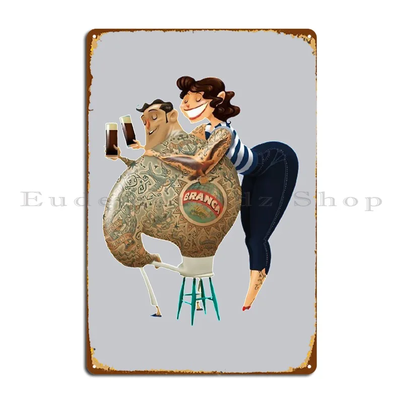 Fernet Branca Metal Sign Bar Stampa Cinema Club Bar Wall Cave Tin Sign Poster