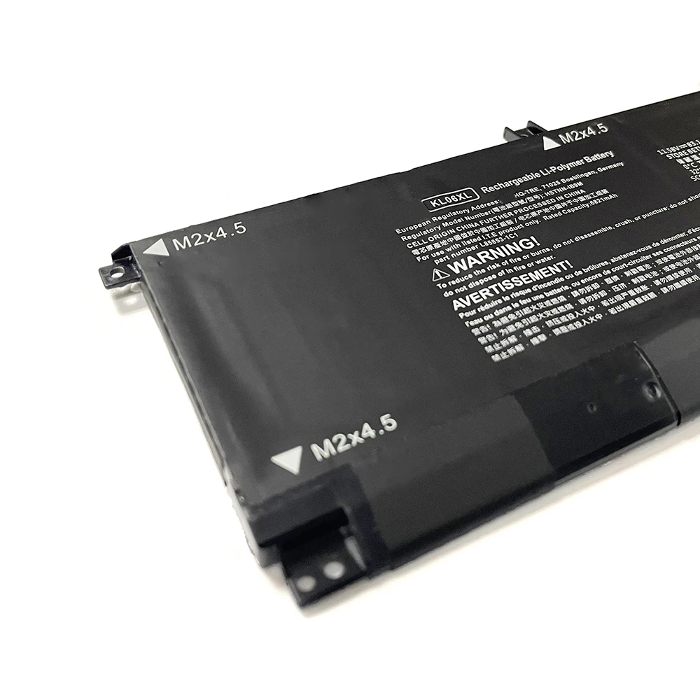 Notebook da Bateria do Portátil para hp Envy 15 15-ep0098nr L858531c1 L77034005 7xinbox 11.58v 83.14wh Kl06xl Hstnn-ib9m - Imagem 5