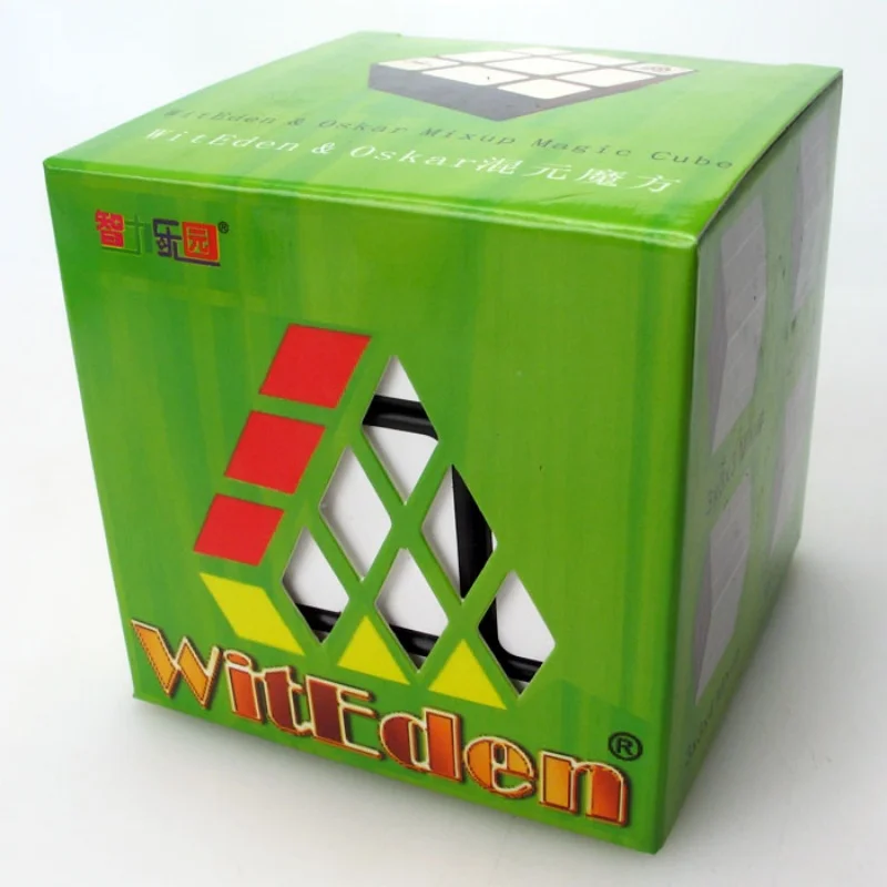 WitEden 3x3x3 믹스업 매직 큐브 3x3 스피드 큐브 쉐이프 스피드 매직 큐브 전문 퍼즐 장난감 어린이 선물 큐보 마기코