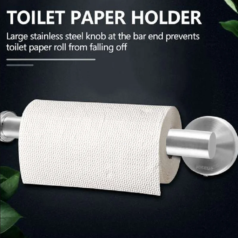 SUS 304 Stainless Steel Toilet Paper Holder,Round Tissue Holder,Paper Roll Dispenser