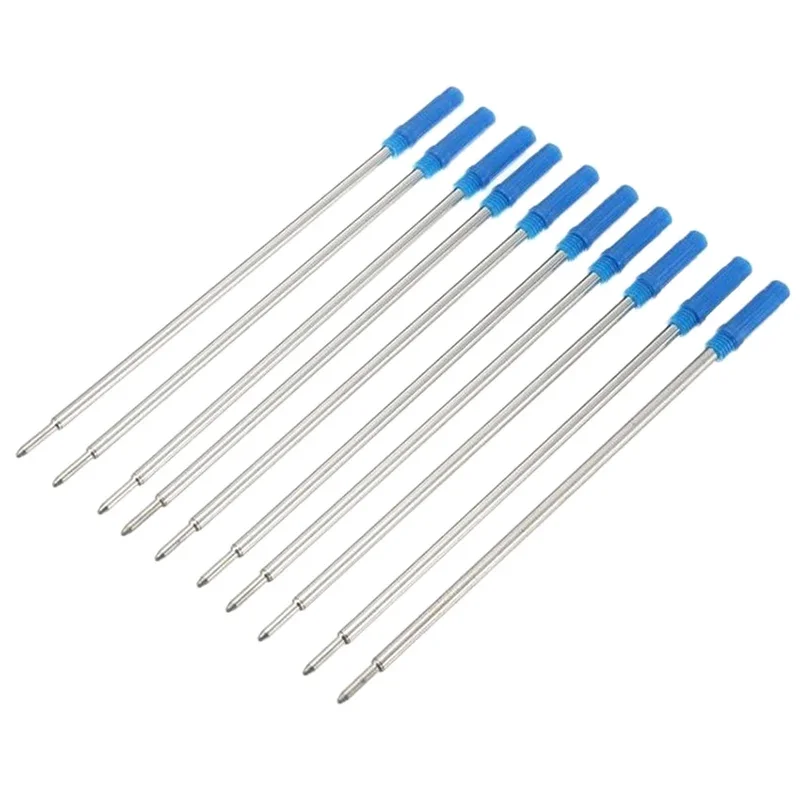 Ballpoint Pen Refill 10 Pcs Pen Refill Blue Black Ink Ballpoint Ball Point Pens Refills For High Quality Writing Office School Supplies