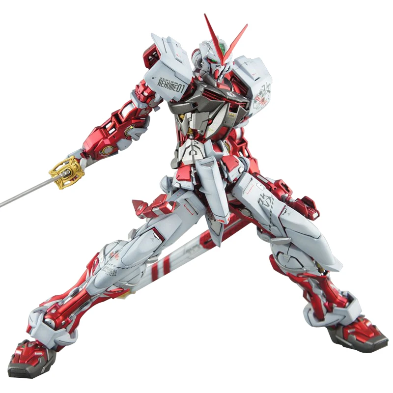 DABAN NEW 6601 1/100 MG Astray Red Frame Kai  MBF-P02 Including The Big Sword and Double Blades Assemble Mecha Model Toys