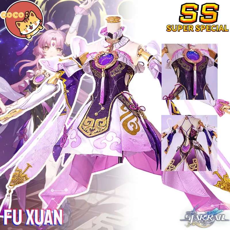 

Косплей-костюм CoCos-SS Game Honkai Star Rail Fu Xuan, костюм для косплея, костюм для косплея