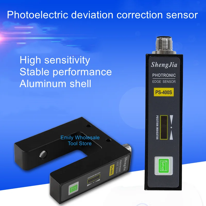 Correction sensor PS-400S correction sensor High precision correction sensor Photoelectric correction sensor artillery sidewinder x2 genius genius pro abl auto leveling sensor photoelectric sensor anti jamming