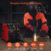 CNC Pilot Arc Plasma Cutter HC8000 80Amps Blow Back Non-HF Cutting Machine with Digital Screen,THC Torch Height Control Enabled 3
