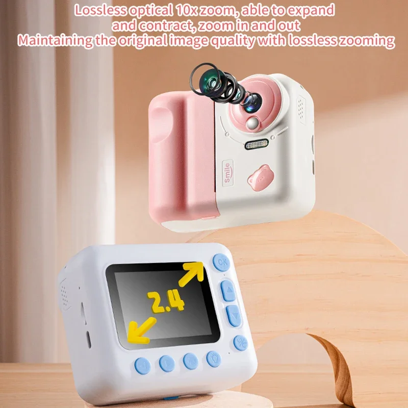Children Camera 1080P HD Toddler Digital Video Camera Photography Mini Cam Kids Camera Toys for Boy Gift Christmas Birthday Gift