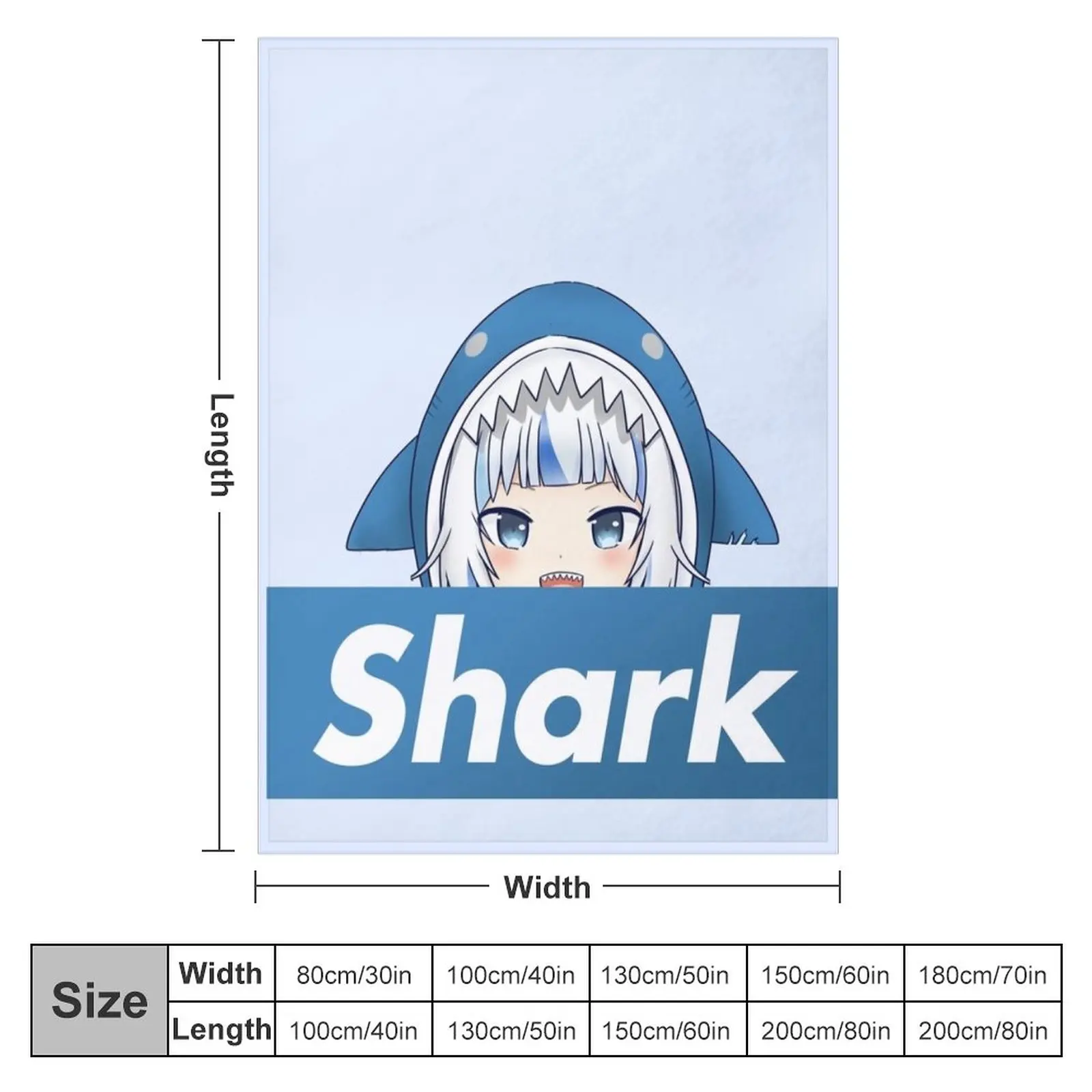 Gawr Gura Peeker - Shark ������ ���, �ö��� ���, �ε巯�� ���� ���� ���� ���� ���