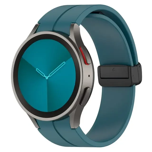 Premium Silicone Magnetic Buckle Watch Strap