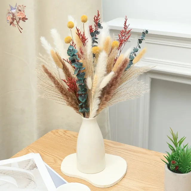 Dried Natural Flowers Pampas Grass Reeds