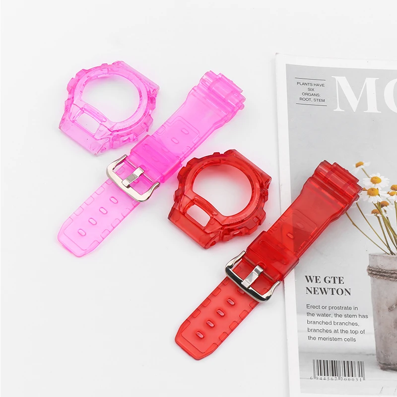Watch Accessories Resin strap case For Casio G-Shock DW-6900 DW-6600 DW-6930 DW-3230 Outdoor Sports watch strap watch band