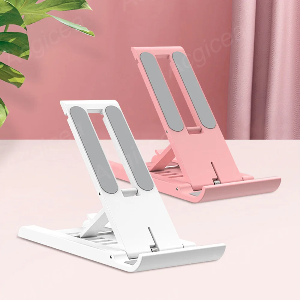 

Portable Phone Holder Adjustable Desk Bracket Tablet Universal Multi-Angle Foldable Stand for iPad iPhone Xiaomi Desktop Holder