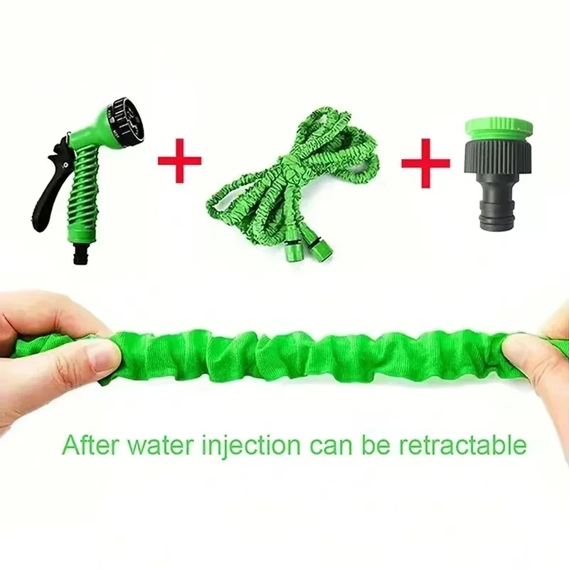 Water Gun, 7Water Spraying Functions, Home Expandable Magic Hose, High-Pressure Car Wash, Garden Watering Hose