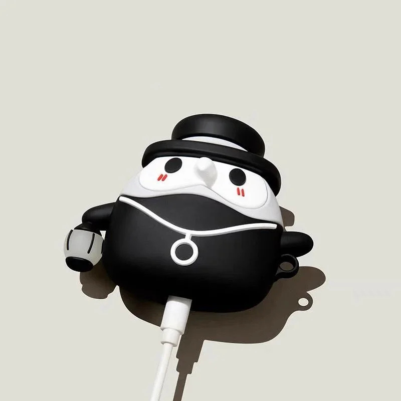 3D Милые Мультяшные наушники Doctor Schnabel для Airpods 1 2 3 Pro Силиконовый противоударный чехол для Airpods pro 2 зарядное устройство (art.: 3920c814cb259) - 3920c814cb259