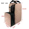 New Professional Equestrian Equipment Bag Horse Riding Boots Carry Bag Portable Durable PU Backpack with Helmet Compartment 6