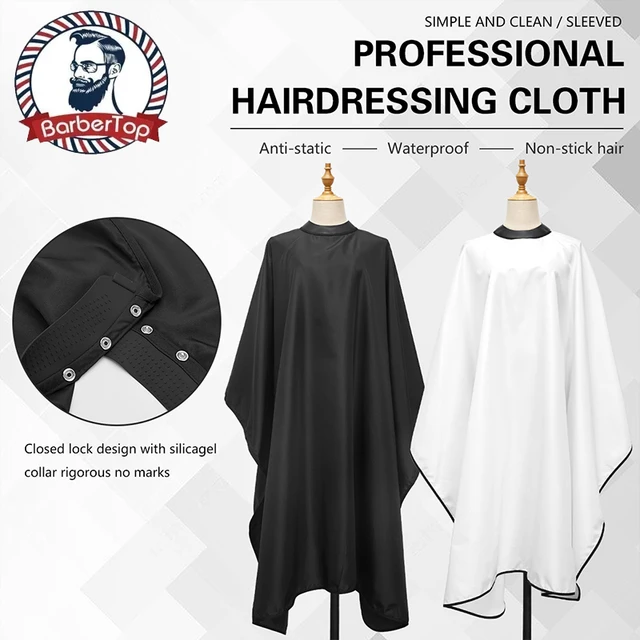 Cutting Hair Waterproof Cloth Salon Barber Cape Hairdressing Hairdresser  Apron Haircut capes - AliExpress