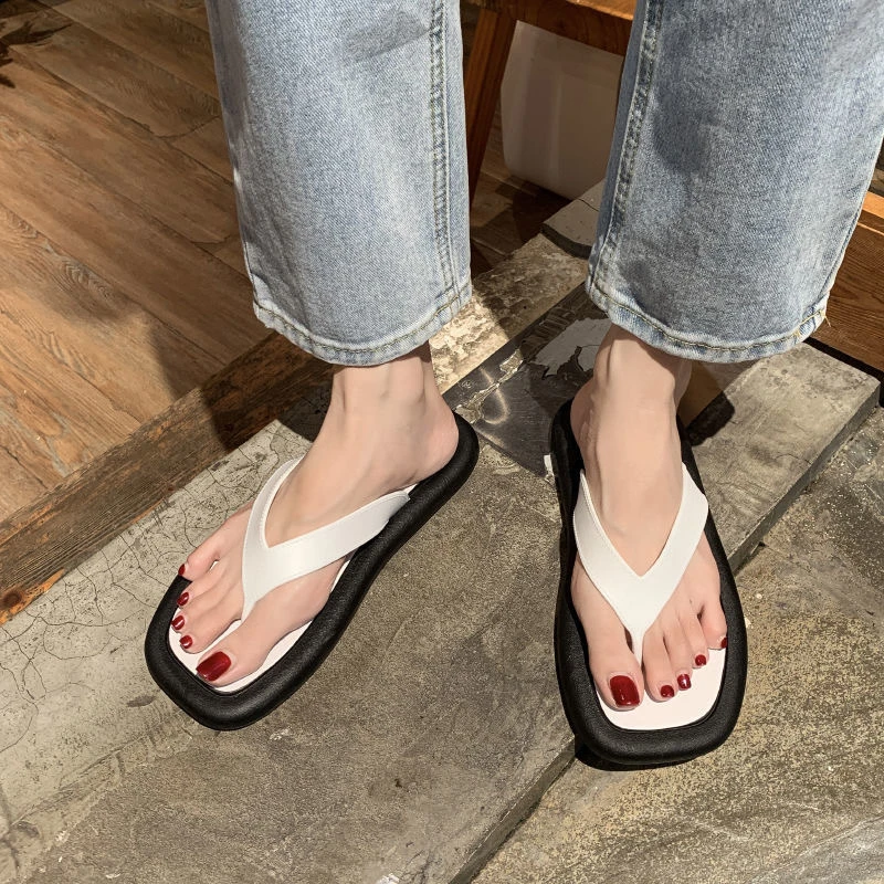 Chanclas de marca de alta calidad para mujer, Chanclas de playa de verano, zapatillas playa informales transpirables a la moda| | - AliExpress