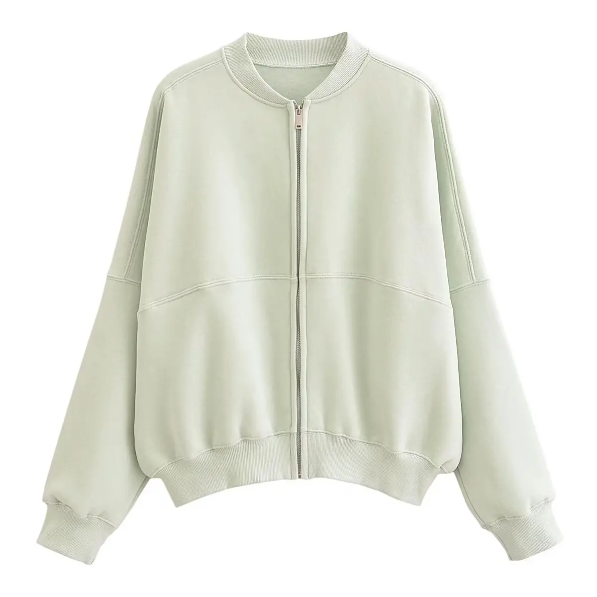

Women's Zippered Bomber Jacket Overcoat Sweatshirt Winter Warm Fleece Lined Stretch High Waist Women's Pants or Jacket