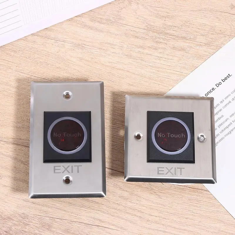 비접촉식 적외선 도어 릴리스 스위치 ? 위생을 강화하기 위한 비접촉식 스테인리스 스틸 출구 버튼