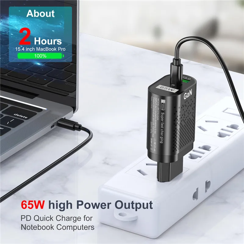 ƺϿ PSDA 65W PD USB GaN , QC 3.0  , CŸ  ,  13  ƽ, Ｚ S21 Ʈ S20