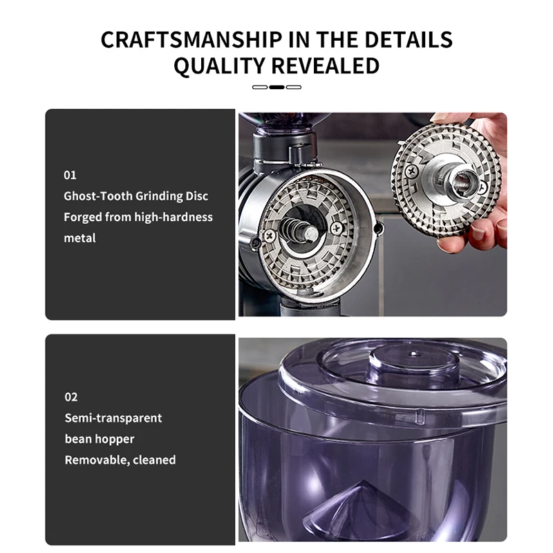 مطحنة قهوة كهربائية منزلية