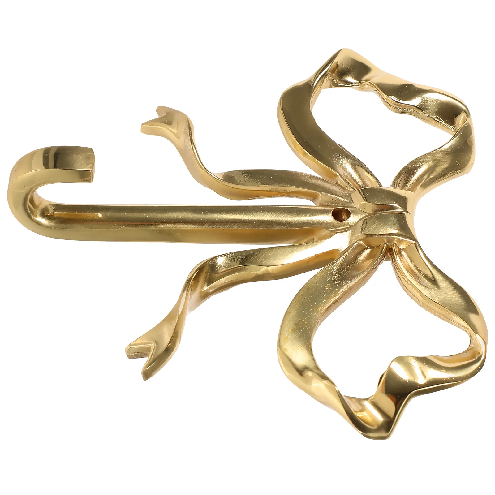 

Brass Bowknot Wall Hanging Clothes Hook Coat Hanger Cabinet Hat Towel Storage Rack Key Hook Bedroom Bathroom Decoration