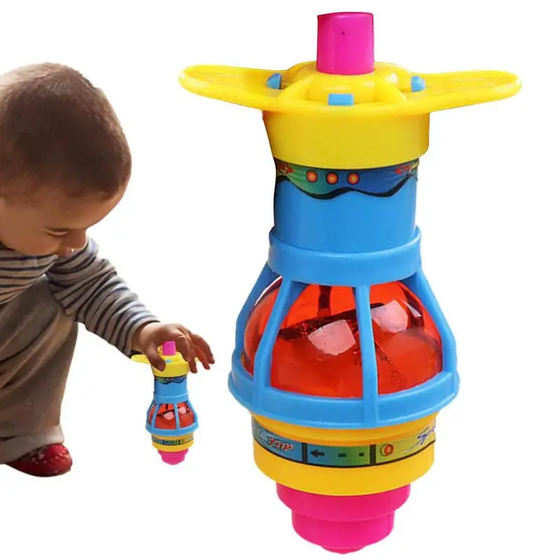 

Spinning Tops Launchers Spinner Top Launch Light Up Toy With Gyroscope Launchers Spinning Tops Launchers Flashing Toys For Kids