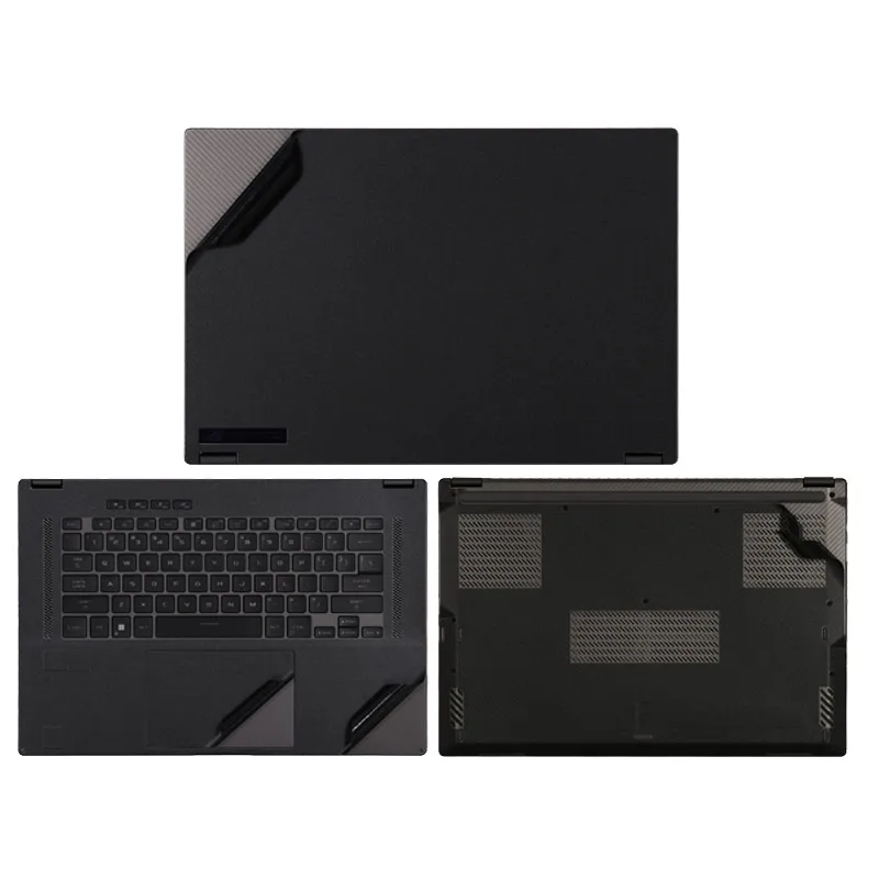 Pre-Cut Anti Fingerprints Vinyl Sticker Skin Cover Film for ASUS Flow X16 GV601 GV601R Zephyrus G16 GU603 GU603Z M16 GU604 vinyl film sticker laptop sticker