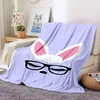 Digital Printed Eyelash Velvet Soft Plush Blanket Flannel Blanket Home Living Room Bedroom Bed Sofa Lunch Break Picnic Blanket 2
