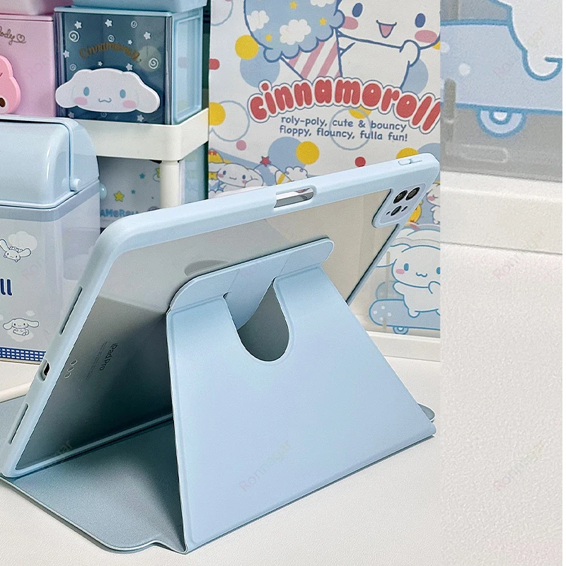 Custodia A 360 ° Per Ipad Pro 11 Pollici 4Th/3Rd/2Nd/1St Gen Con Portamatite Cover Posteriore Trasparente Per Ipad 10Th Air 4 5 Ipad 10.2 10.5 9.7