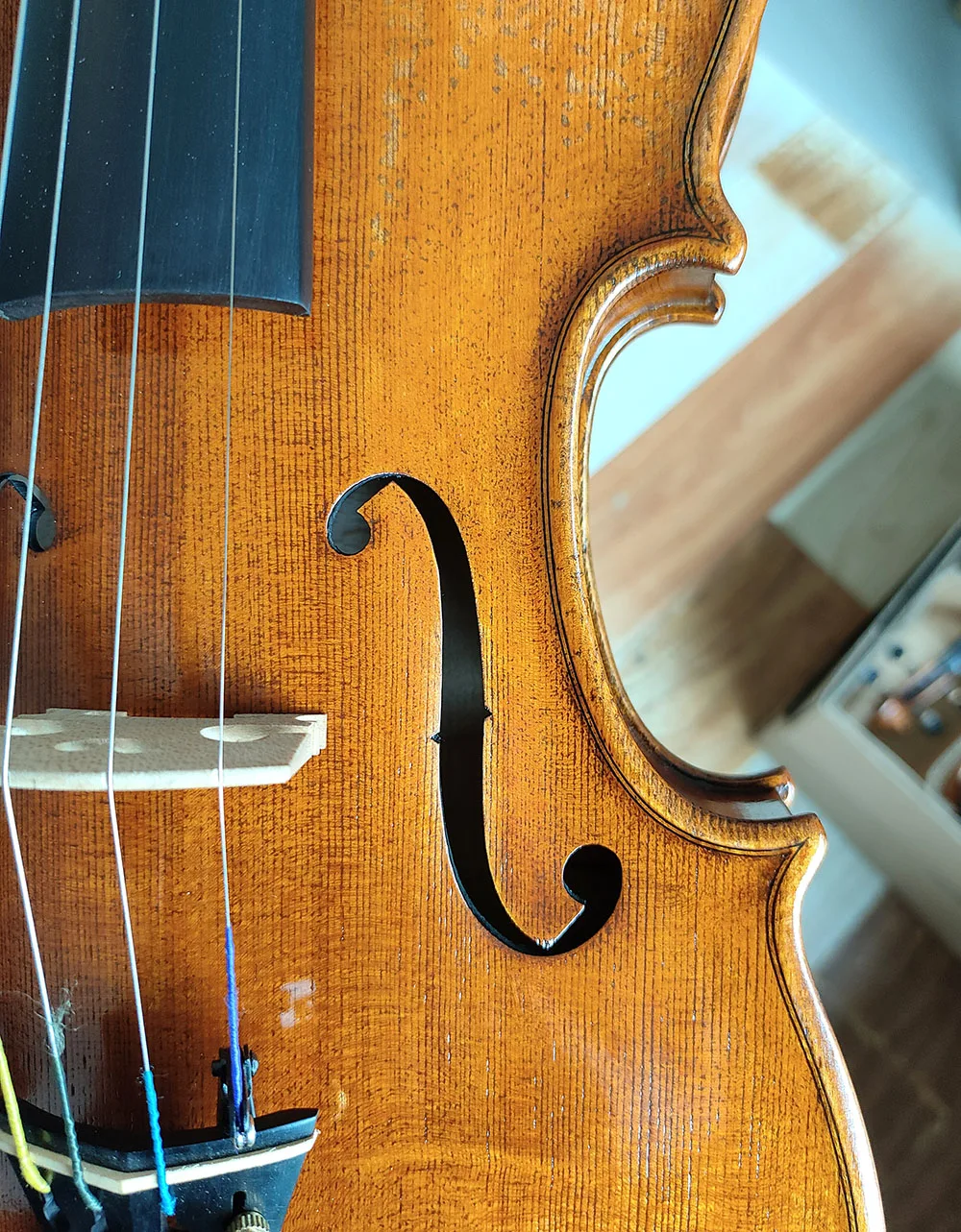 Antonio Stradivarius 1714 Soil Copy Professional 4/4 Size Violin acoustic violin