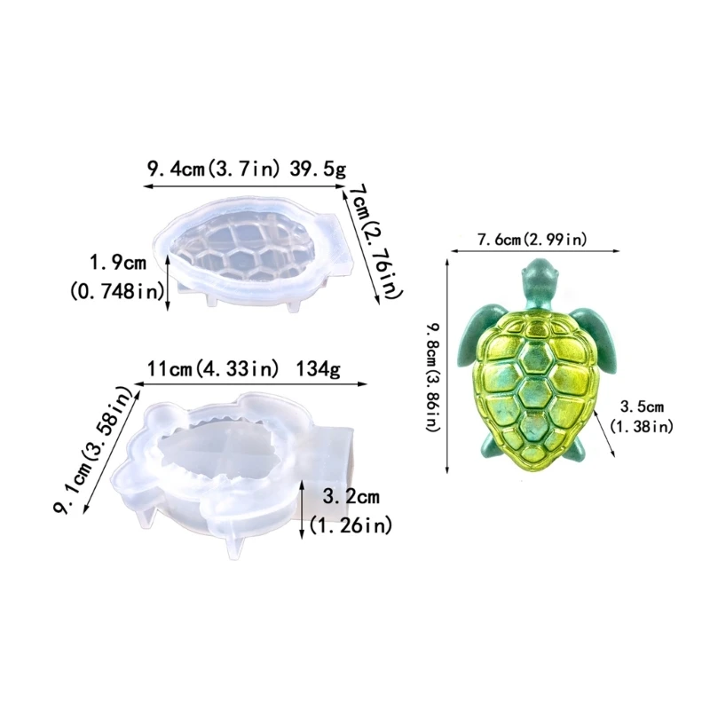 DIY 3D Storage Box Silicone Mold with Lid Resin Epoxy Casting Mold Handmade Home Desktop Decoration Craft Making