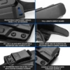 IWB Holster Compatible with Ruger LCP 2 / LCP II Fast Draw Polymer Right Hand Tactical Bags for Men and Women 5