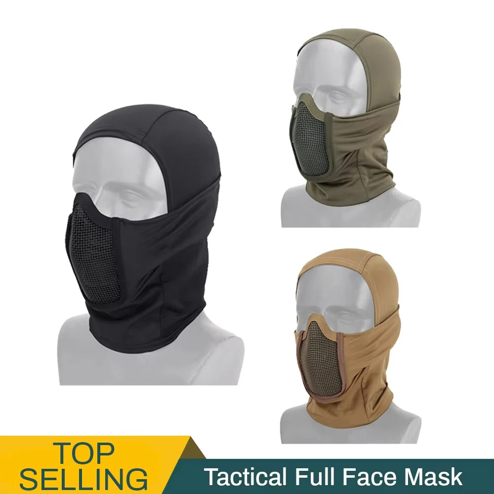 1 cagoule pour le visage, masque intégral pour la randonnée, le